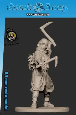 Figurine 54 mm fujiko the ninja